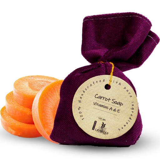 Carrot Soap with Vitamins A & E